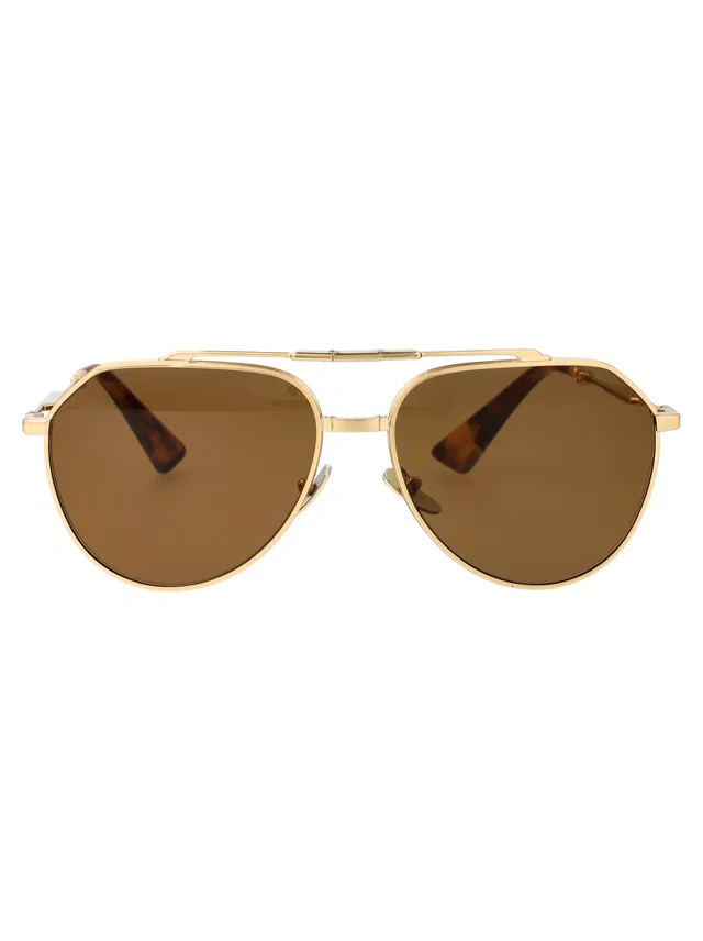 Dolce & Gabbana 0dg2302 Gold Metal Sunglasses in Gold from HEWI