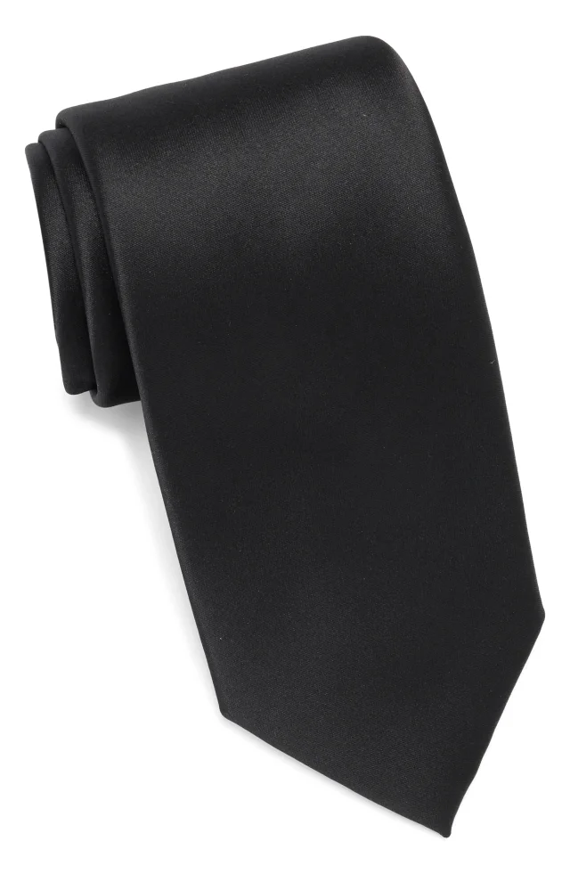 Solid Satin Tie, image 1 of 1 from Nordstrom Rack