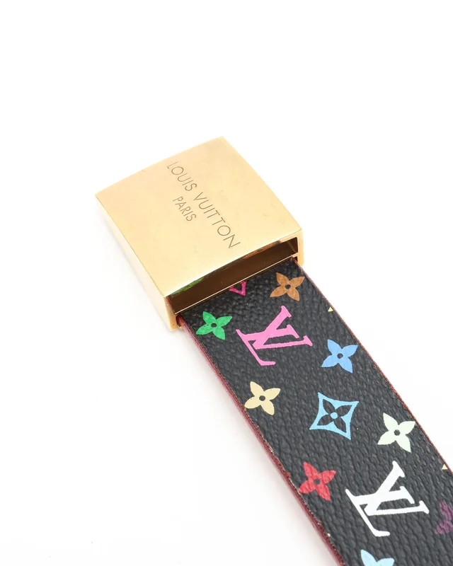 Louis Vuitton Murakami Belt, Size 80 in Canvas from A Retro Tale, photo 5 of 8