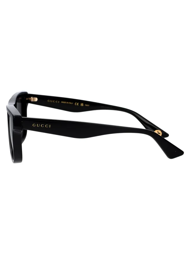 Gucci Gg1618s Sunglasses — Black Acetate in Black from HEWI, photo 3 of 3