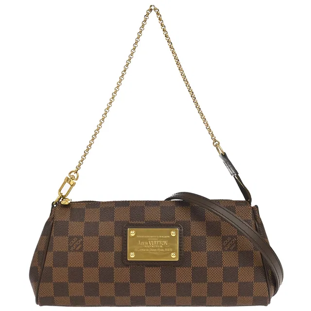 Louis Vuitton 2015 Damier Eva 2way Shoulder Chain Handbag N55213 in Canvas from AMORE Vintage Tokyo