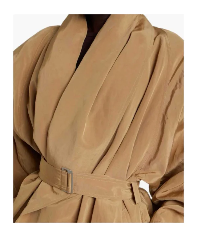 Magda Butrym belted shawl-collar jacket, photo 6 of 7 from SENSER