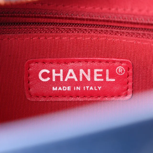 Chanel Aged Calfskin Quilted Medium Gabrielle Hobo Blue in Blue Calfskin from FASHIONPHILE, photo 6 of 10