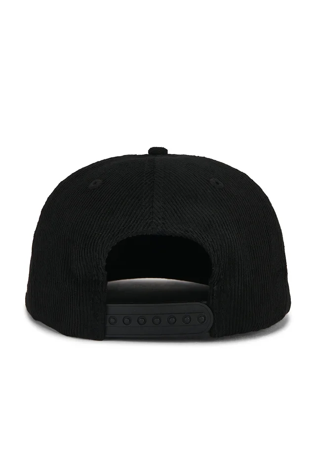 CPTN Apparel Alliance 5 Panel Cord Hat in Black, photo 2 of 3 from REVOLVE (Canada)