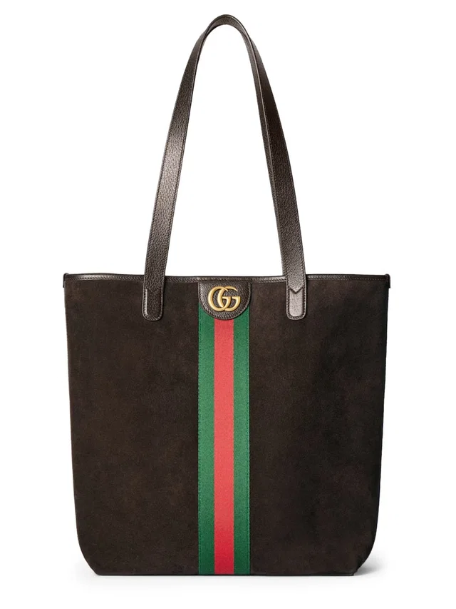 Gucci Ophidia Shoulder Bag — Brown Calf Skin in Brown Leather from HEWI