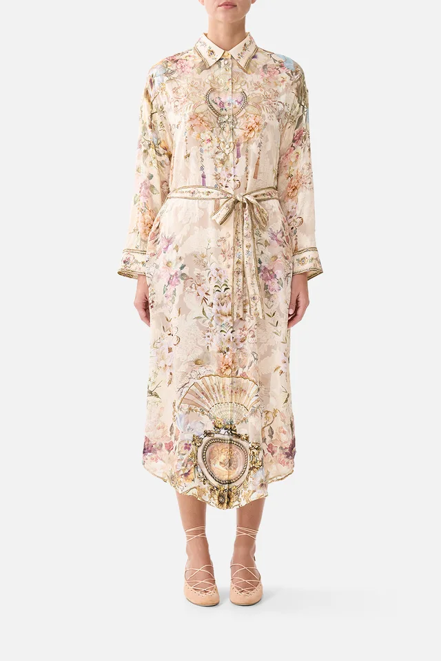 Camilla eBoutique SHIRT DRESS WITH BACK BUTTON DETAIL ADORNED IN ARANJUEZ from CAMILLA, photo 1 of 1