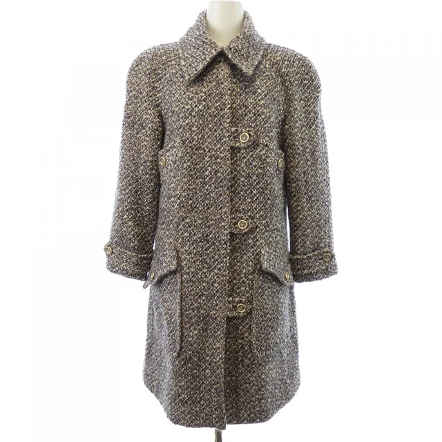 Chanel 01A Vintage Coat Beige in Beige from The Reluxe