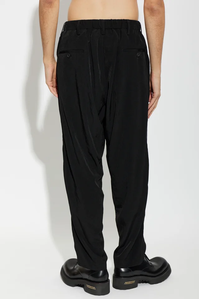 Yohji Yamamoto Ta Tuxedo Double Stitch Elastic Pants, photo 2 of 4 from SENSER