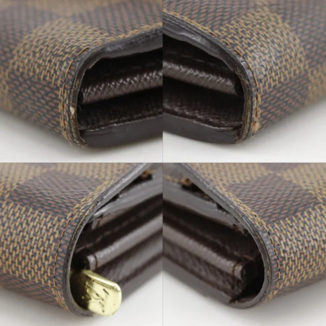 Louis Vuitton Porte Feuille Sarah Damier Long Wallet in Brown Canvas from LuxUness, photo 4 of 19