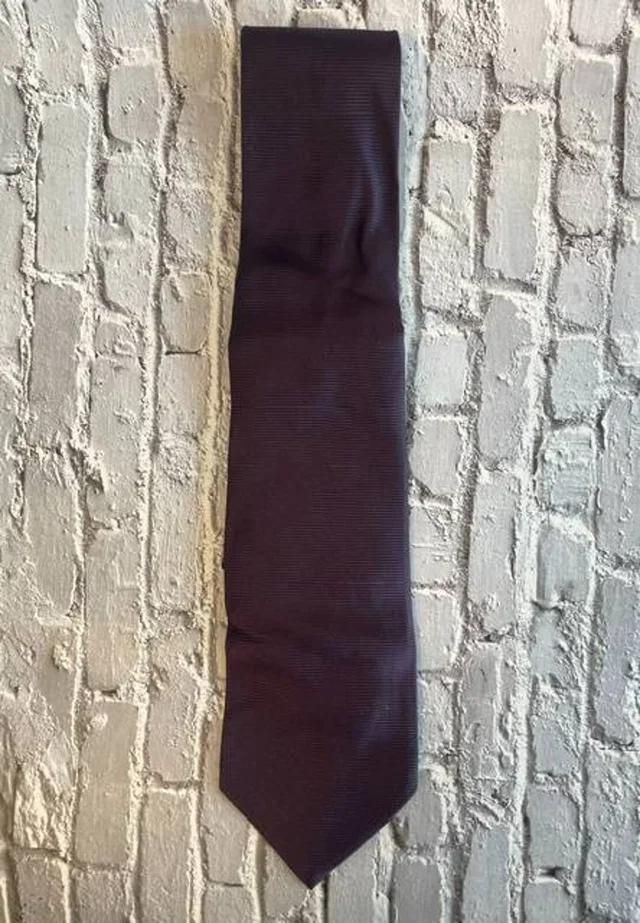 Escada royal purple silk tie in Purple Silk from Oxfam Online Shop