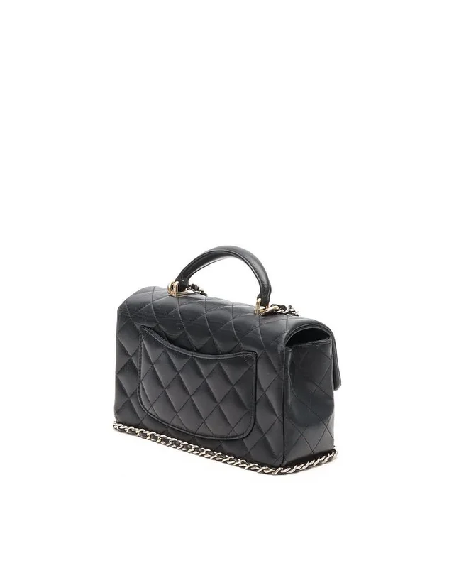 Chanel Classic Mini Top Handle Bag in Leather from A Retro Tale, photo 3 of 15