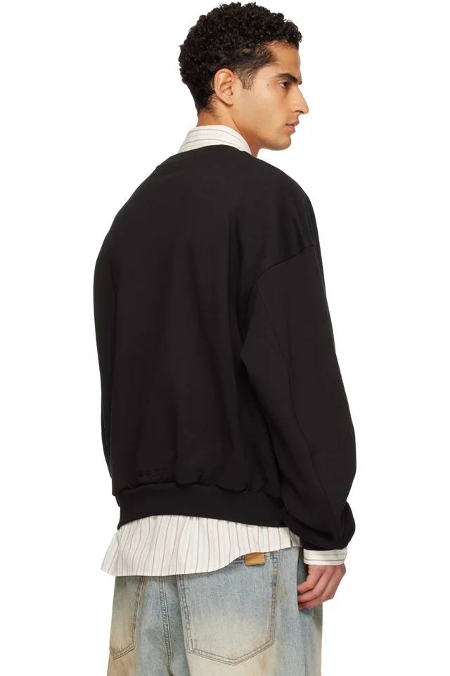 We11done Black Se11done Sweatshirt, photo 3 of 4 from SSENSE