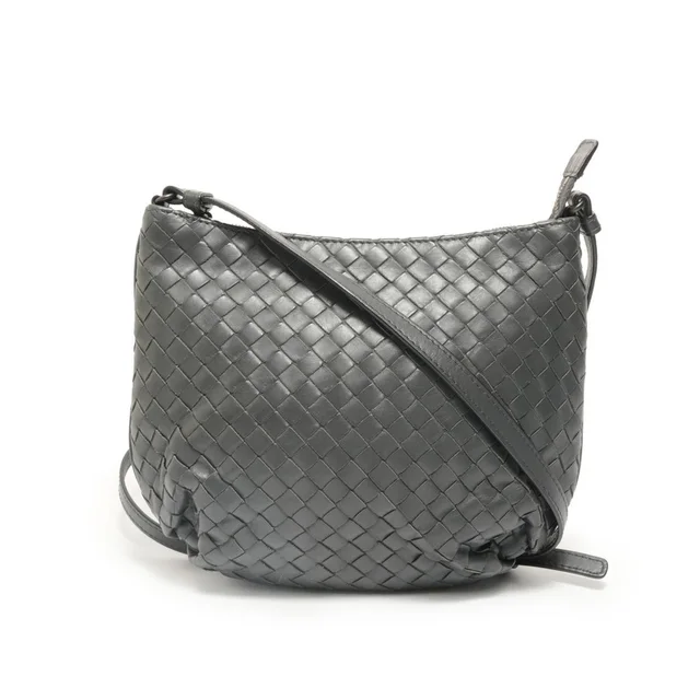 Bottega Veneta Intrecciato Shoulder Bag in gray Woven leather from Poshmark, photo 1 of 1