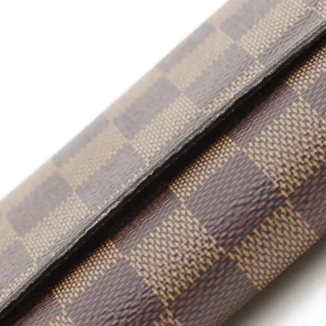 Louis Vuitton Porte Feuille Sarah Damier Long Wallet in Brown Canvas from LuxUness, photo 14 of 19