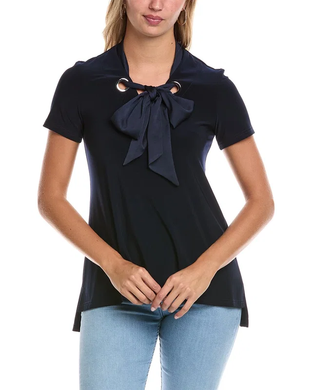 Joseph Ribkoff Tie Top, image 1 of 1 from Gilt