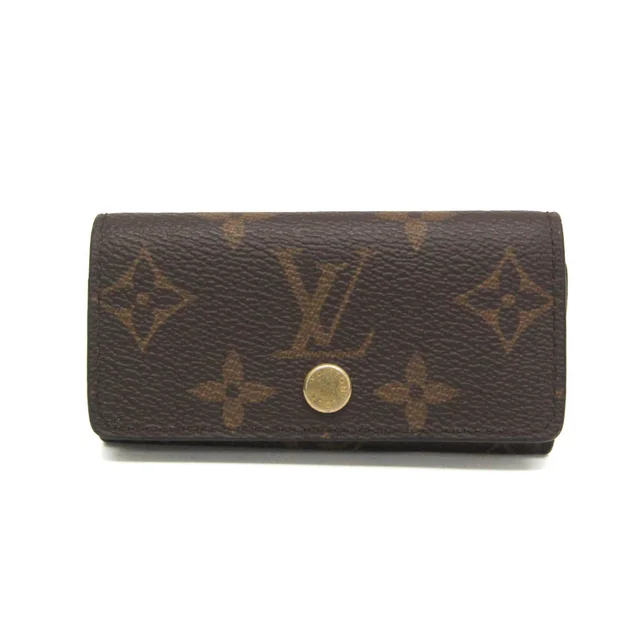 Louis Vuitton 4 Key Holder M62631 Men,Women Monogram Key Case Brown in Brown Monogram from Elady