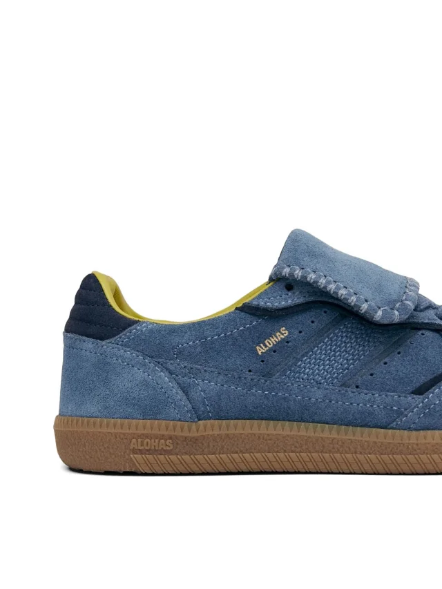 ALOHAS long-tongue suede sneakers in Blue, photo 4 of 6 from FARFETCH