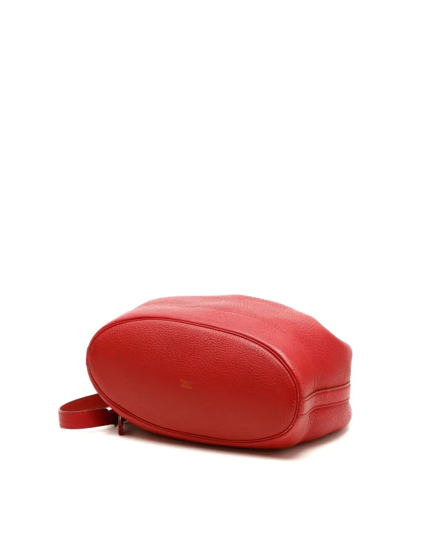 Hermès Taurillon Clemence Market PM Bucket Bag in Clemence leather from A Retro Tale, photo 5 of 8