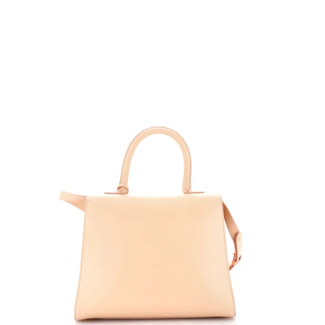 Delvaux Brillant Top Handle Bag Leather MM in Leather from Rebag, photo 3 of 9