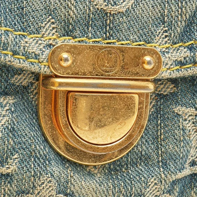 Louis Vuitton Monogram Denim Baggy PM Bag in Denim from A Retro Tale, photo 7 of 9