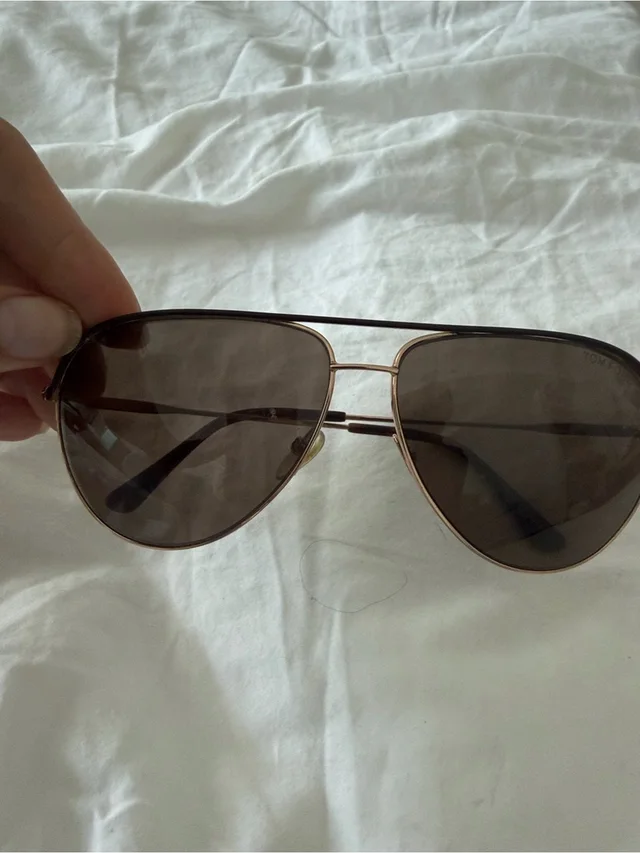 Tom Ford Aviator Sunglasses - Brown Lenses, Gold Frame in red|brown|gold from Poshmark