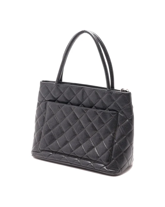 Chanel Caviar Medallion Tote Bag in Caviar leather from A Retro Tale, photo 3 of 9