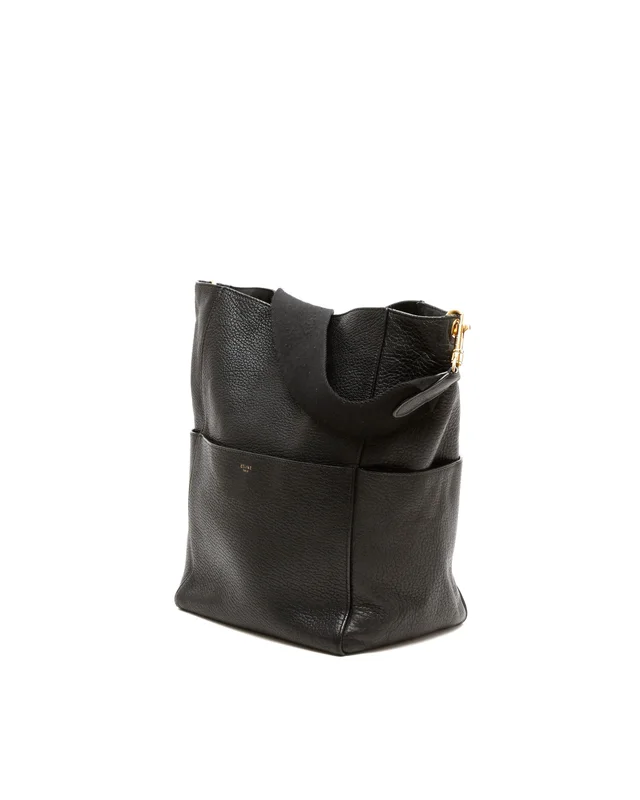Celine Small Sangle Seau Bucket Bag in Caviar leather from A Retro Tale, photo 2 of 8