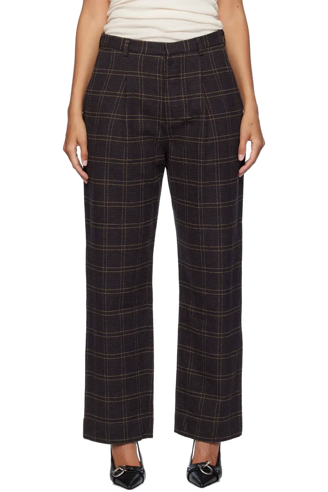 Brown Relaxed Trousers, image 1 of 1 from SSENSE
