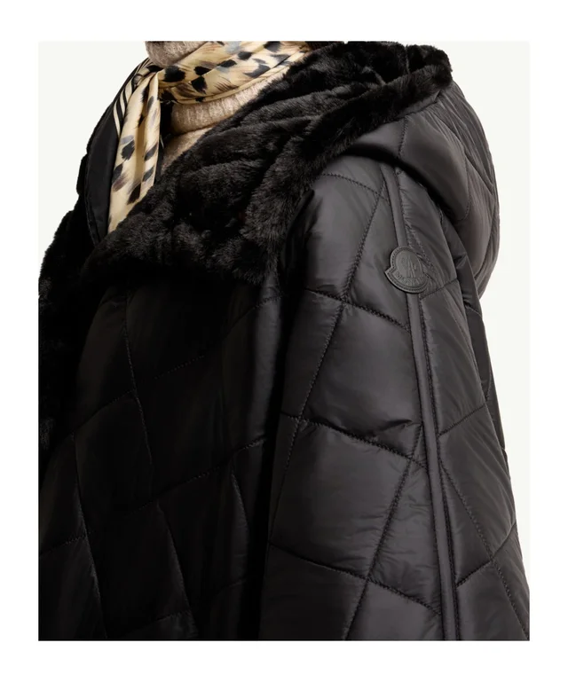 Moncler Reversible Hooded Cape, photo 6 of 9 from SENSER