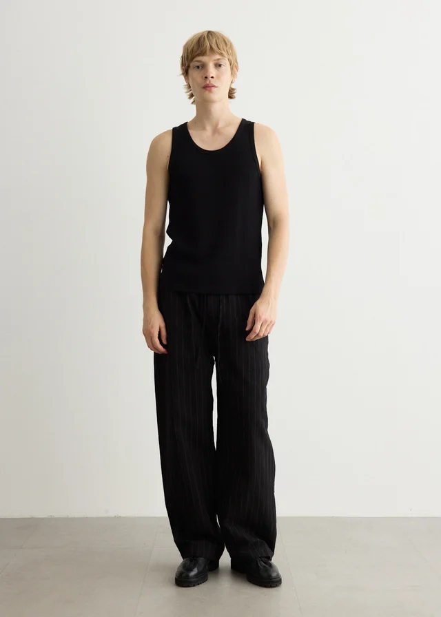Studio Nicholson Drawcord Pants in Black from Incu, photo 1 of 1