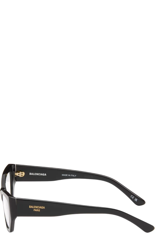 Balenciaga Black Tuesday Cat Eye Glasses, photo 3 of 4 from SSENSE