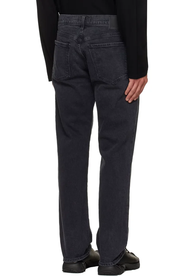 Citizens of Humanity Black Elijah Straight Archive Jeans, photo 3 of 4 from SSENSE