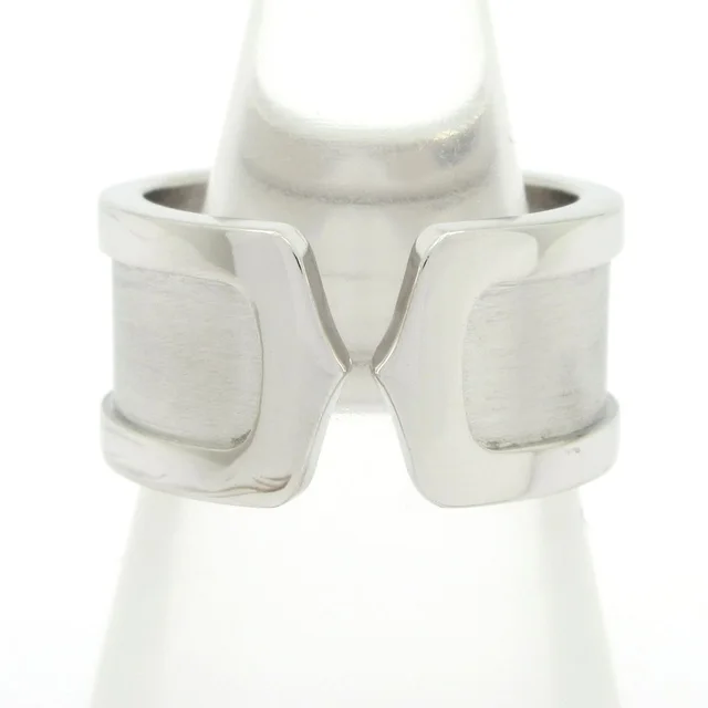Cartier Ring 50 2C 18k White Gold in White from The Reluxe