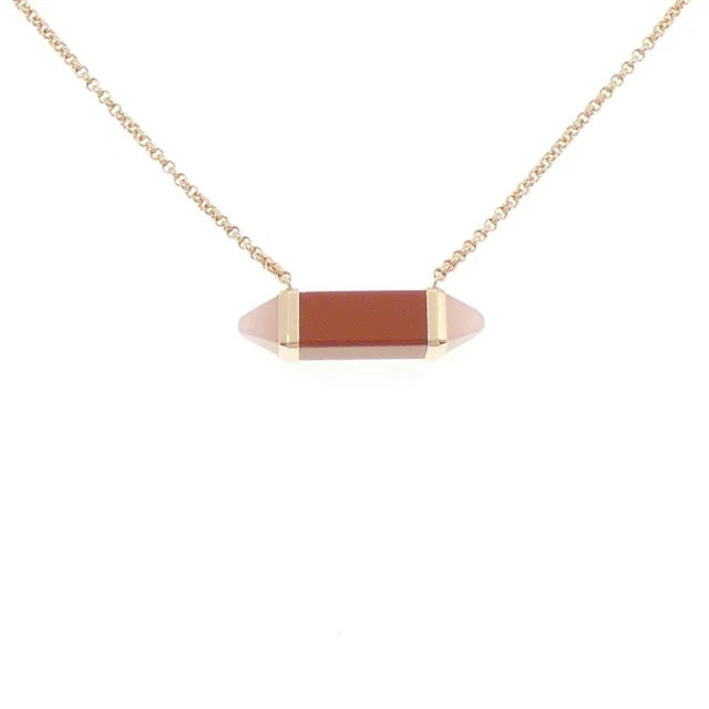 Cartier Les Berlingots 750 Pink Gold Pendant Necklace in Pink from LuxUness