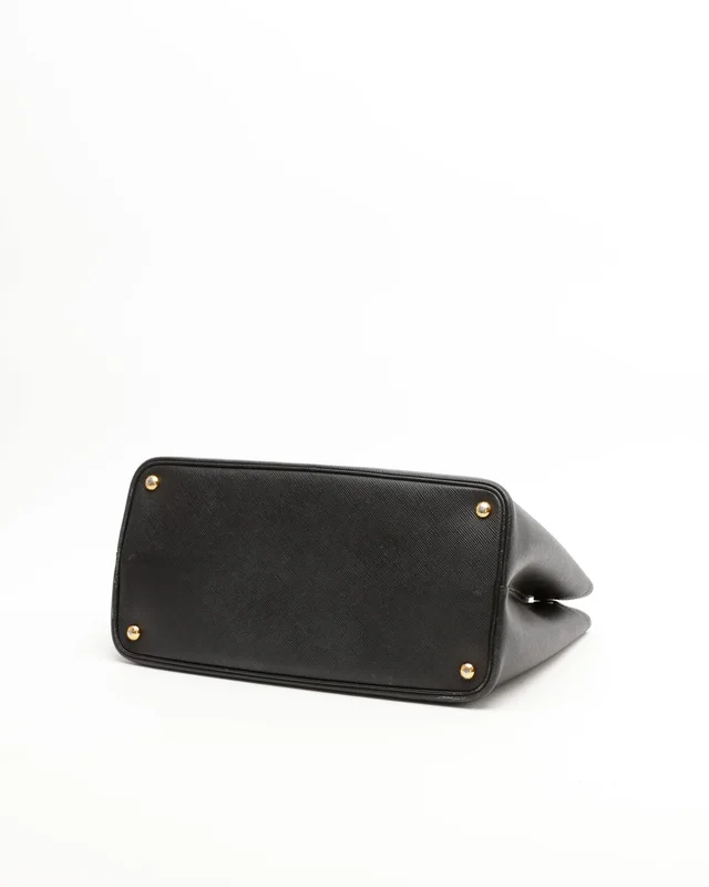 Prada Large Saffiano Double Bag in Saffiano leather from A Retro Tale, photo 5 of 14