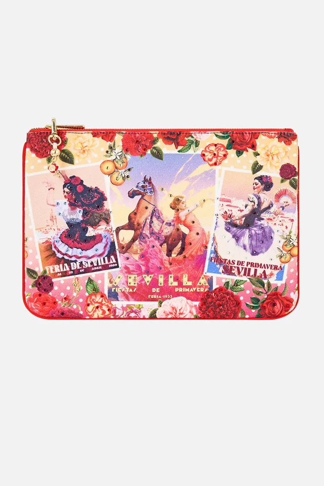 Camilla eBoutique SMALL CANVAS CLUTCH OLÉ OLÉ from CAMILLA, photo 1 of 1