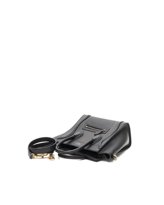 Celine Nano Luggage Bag in Leather from A Retro Tale, photo 5 of 8