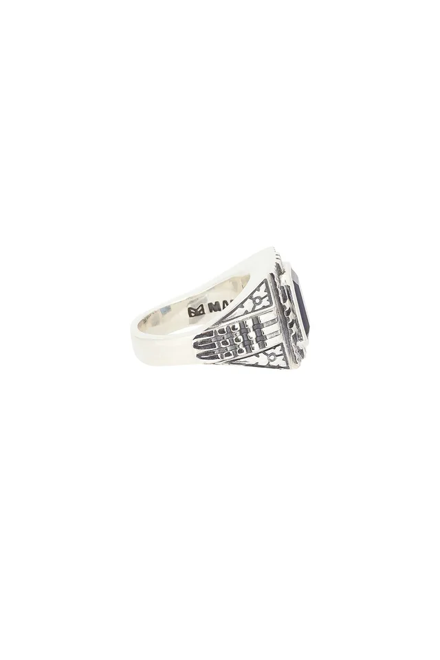 MAPLE Gazzi Signet in Silver 925 & Sapphire, photo 2 of 3 from REVOLVE (Canada)