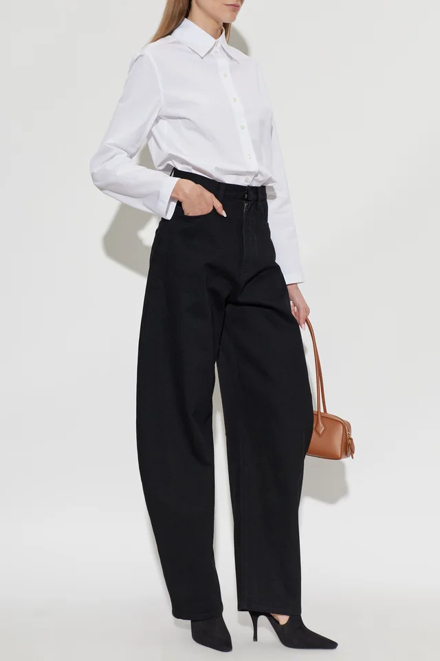 Alaïa Long Sleeved Buttoned Bodysuit, photo 4 of 5 from SENSER