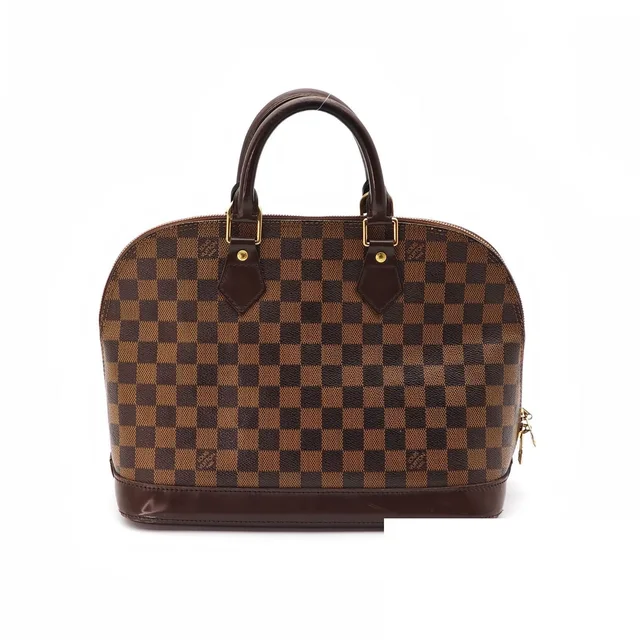 Louis Vuitton Damier Alma Bag Handbag Brown in Brown Leather from The Reluxe, photo 2 of 2