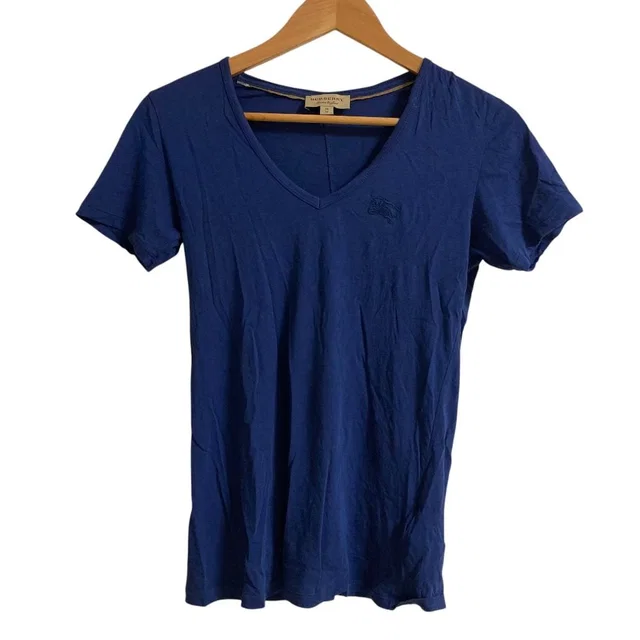 Burberry Cotton V Neck T Shirt from LuxUness