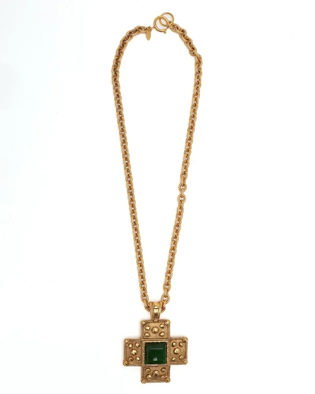 Chanel Maison Grivois Byzantine Cross Necklace from A Retro Tale, photo 2 of 5