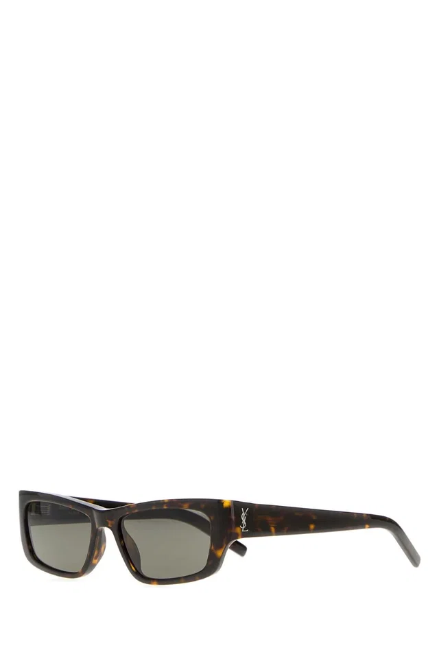 Saint Laurent Sunglasses — Brown Exterior: Acetate in Brown from HEWI