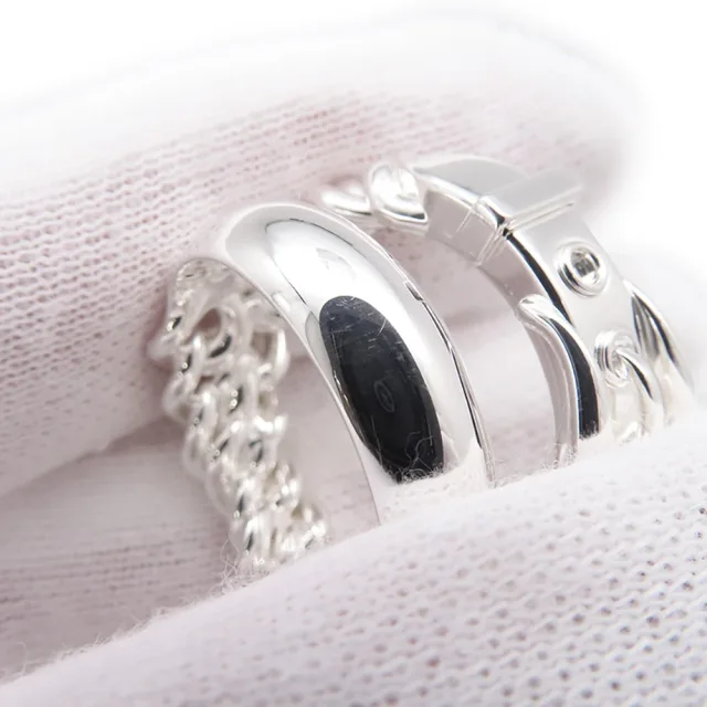 Hermès BoucleSellier Inflexible Ring Size 53/#13 SV925 from GALLERY RARE, photo 5 of 9