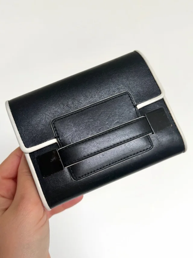 Delvaux Madame Black Leather Card Holder Wallet in black Leather from Poshmark, photo 11 of 11
