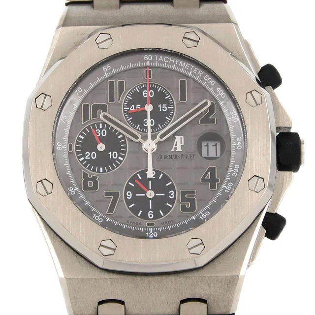 Audemars Piguet Royal Oak Offshore Chronograph Titanium Chronograph in Gray Titanium from LuxUness