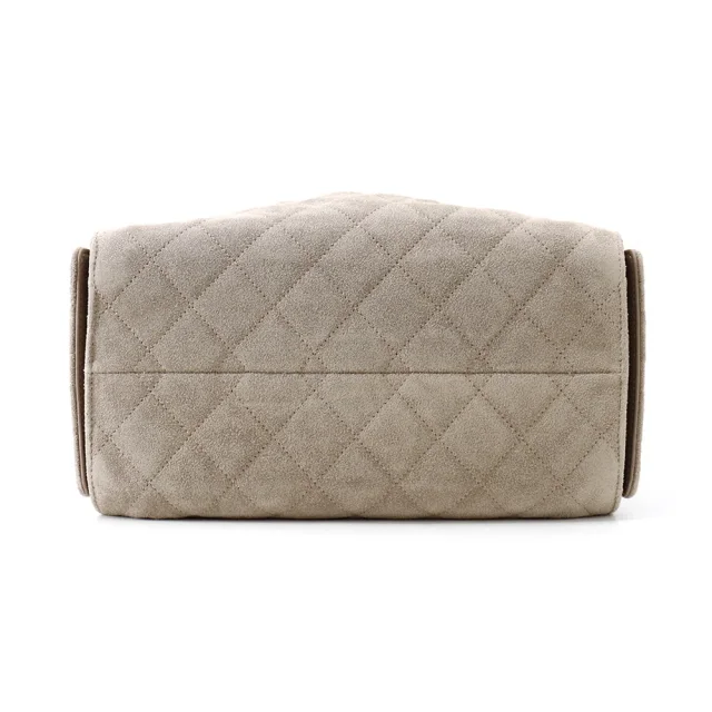 Chanel CHANEL25 ChainShoulder Bag GrayAS5293 suede Size Small in Suede from GALLERY RARE, photo 3 of 17