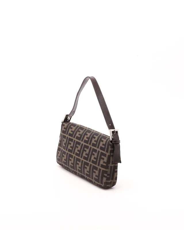 Fendi Zucca Baguette Bag in Canvas from A Retro Tale, photo 3 of 7