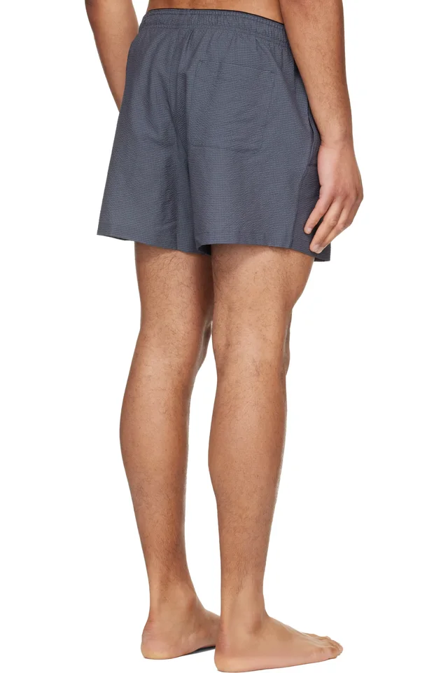 OUR LEGACY Gray Boxer Swim Shorts, photo 3 of 4 from SSENSE