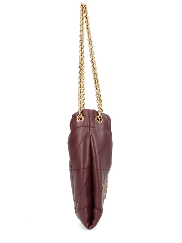 Saint Laurent Cassandre Shoulder Bag — Burgundy Lambskin in Burgundy Lambskin from HEWI
